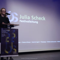 Festivalleiterin Julia Scheck, Eröffnung FilmFest