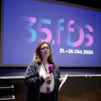 Tag 2 – Miriam Vogt moderiert ihren Filmfest-Favoriten „Rocks“ an