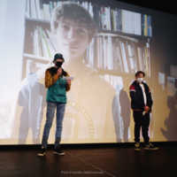 Tag 5 – Die Jugendjury (Pit, Lasse & Marian) verkünden den Gewinner des Filmpreises für Kinderrechte